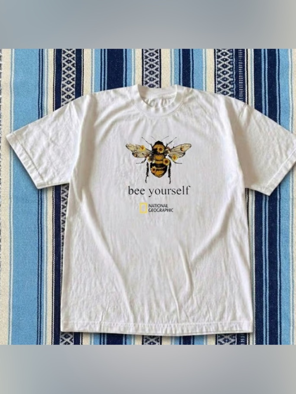 Bee Yourself National Geographic White T-Shirt